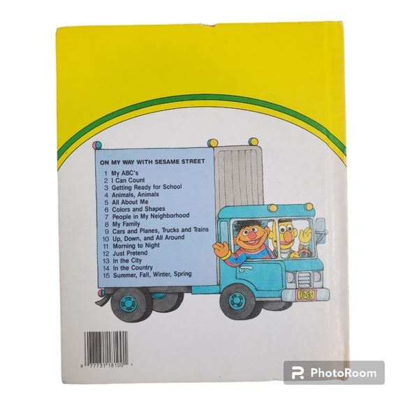 Vintage 80s SESAME STREET "On My Way" Lot. Books #8 #9 #10 Jim Henson's Muppets - Picture 5 of 7